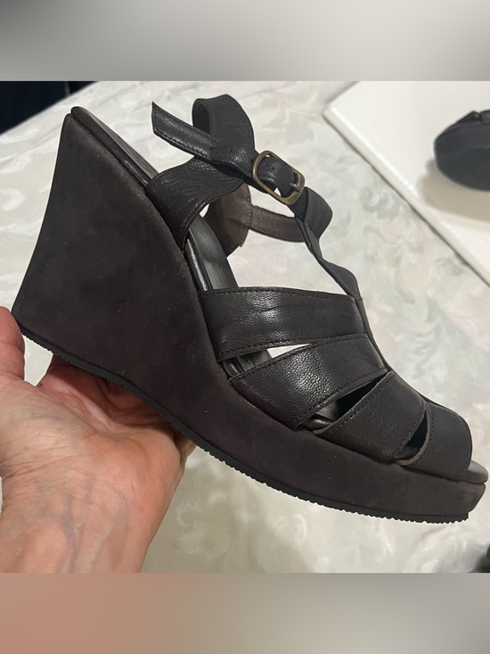 Cordani Calzature Wedge Platform Strappy Ankle Sandals size 8-8.5 main image 6